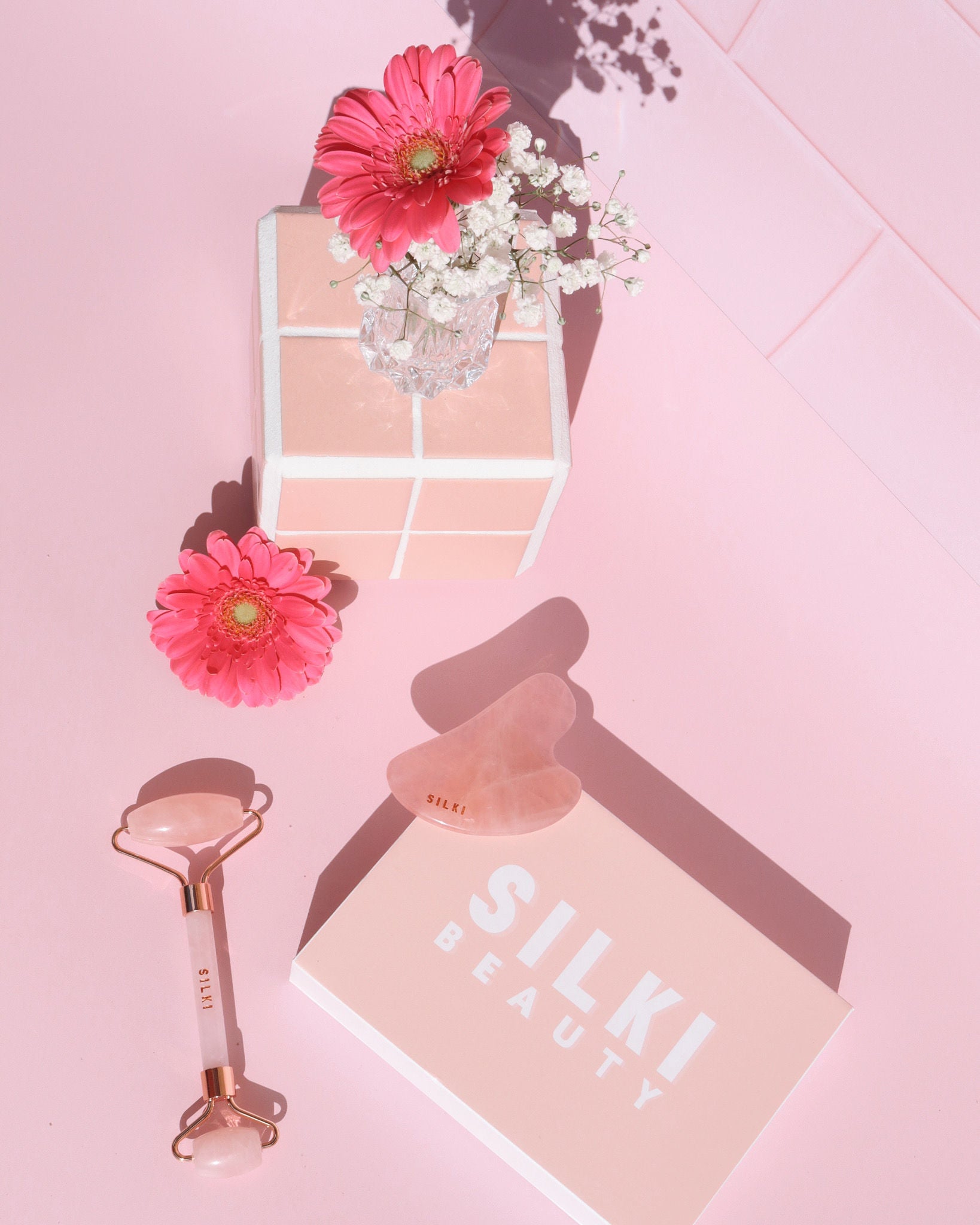 Rose Quartz Facial Set - Silki Beauty