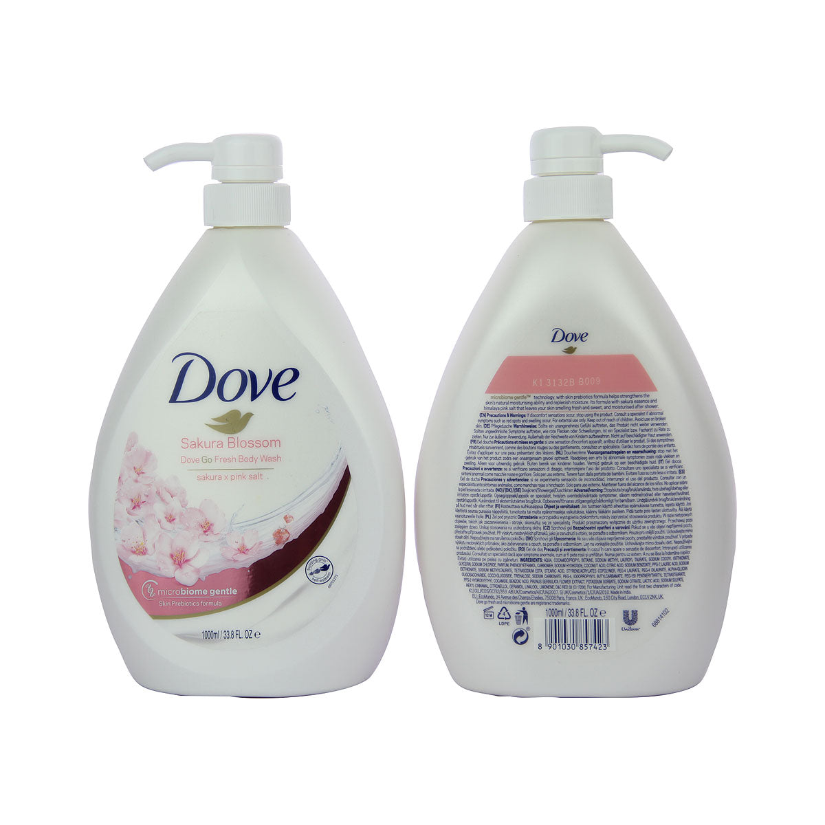 Dove Body Wash Sakura Blossom 1L