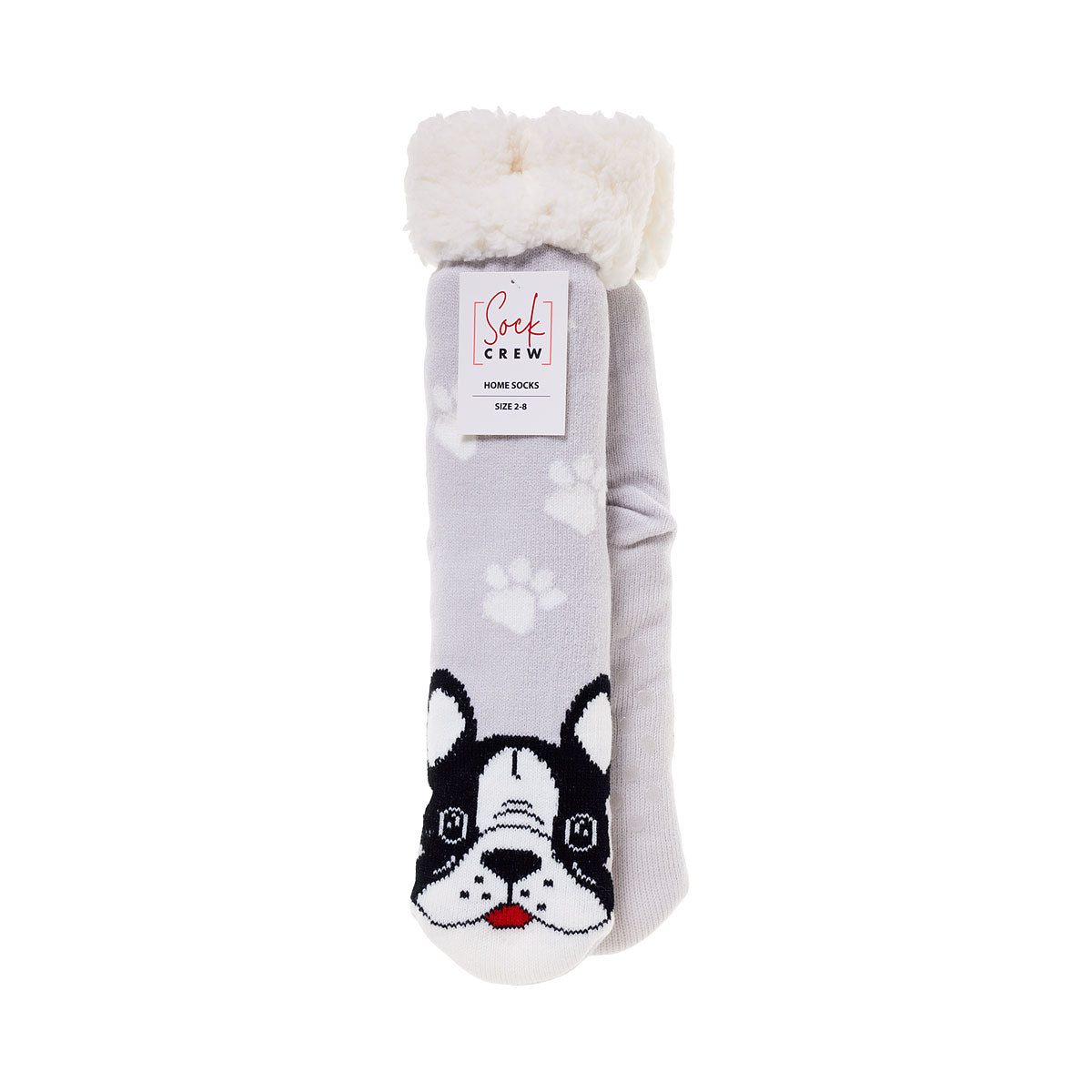 Sherpa Jacquard Socks Bulldog