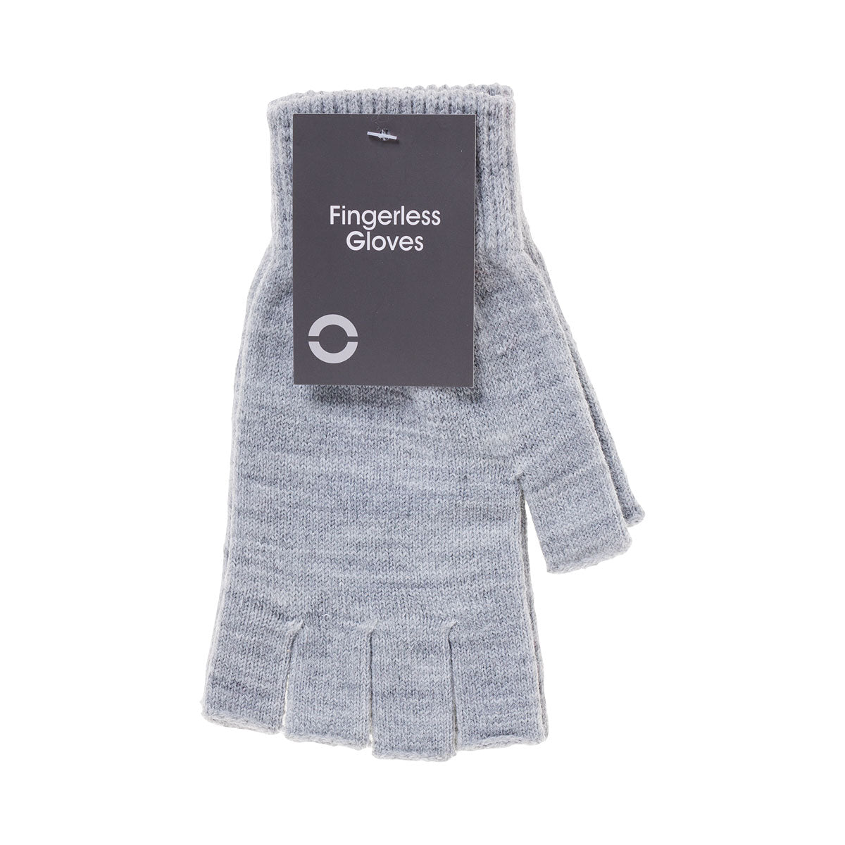 Fingerless Gloves Black/Charcoal/Light Grey