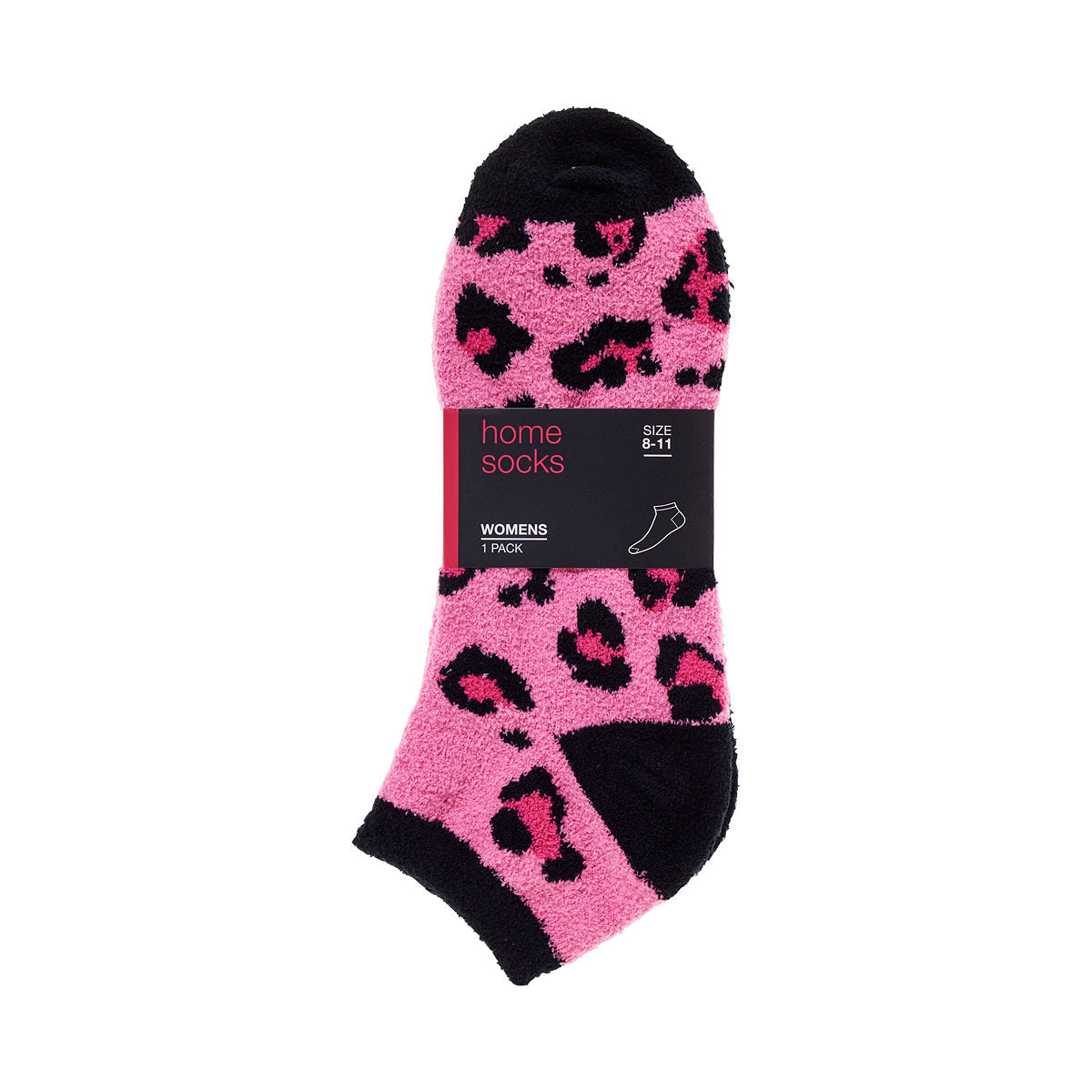 Butter Yarn Ankle Socks Leopard Size 8-11