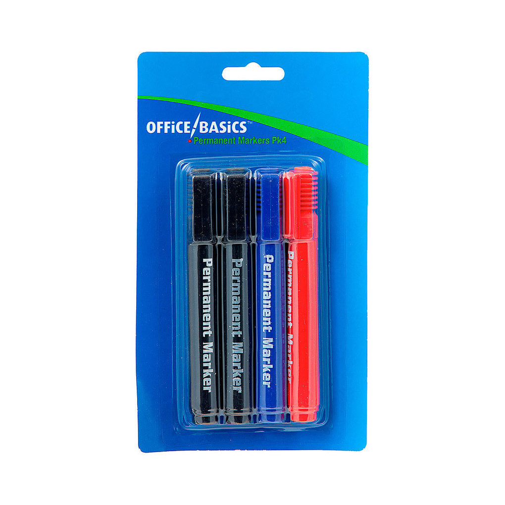 Permanent Marker 4pk