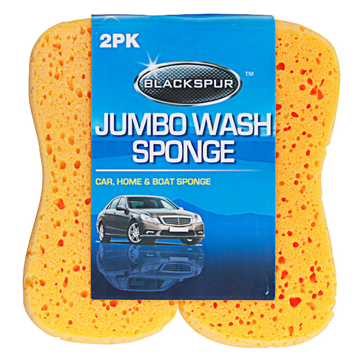 Blackspur Car Sponge 2pk