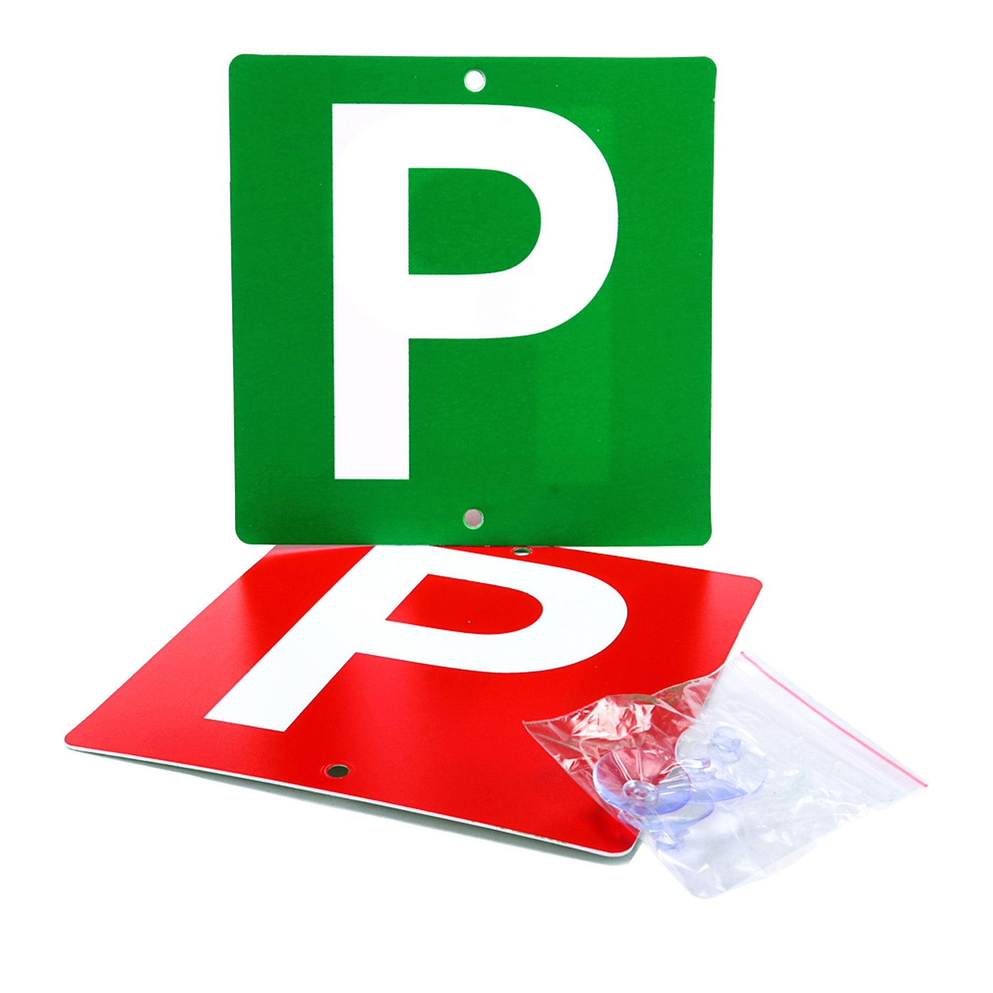P PLATE WHT P MAGNETIC GREEN VIC & WA MP5 - Lyal Eales Stores