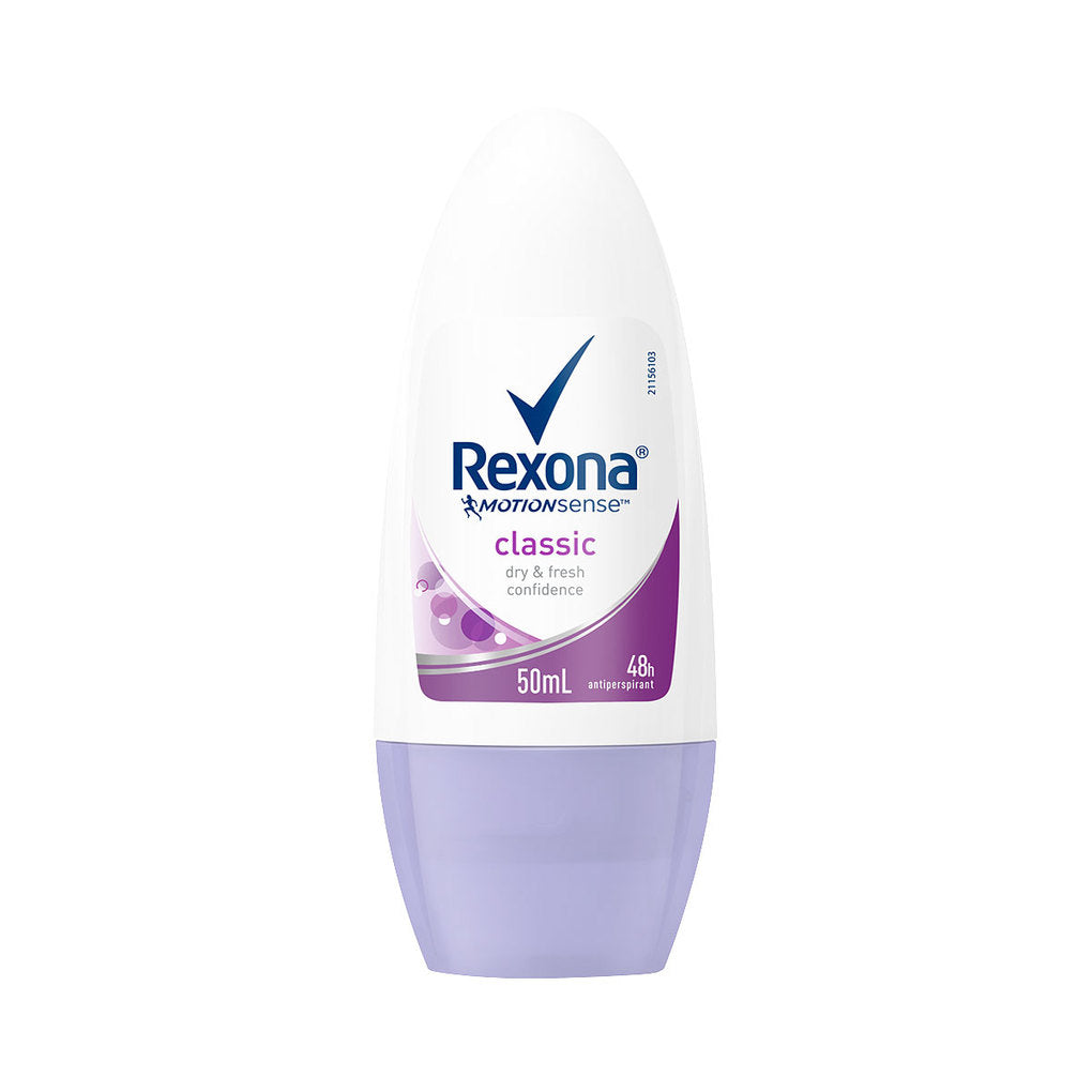 Rexona Classic Silk Roll On Deodorant 50mL