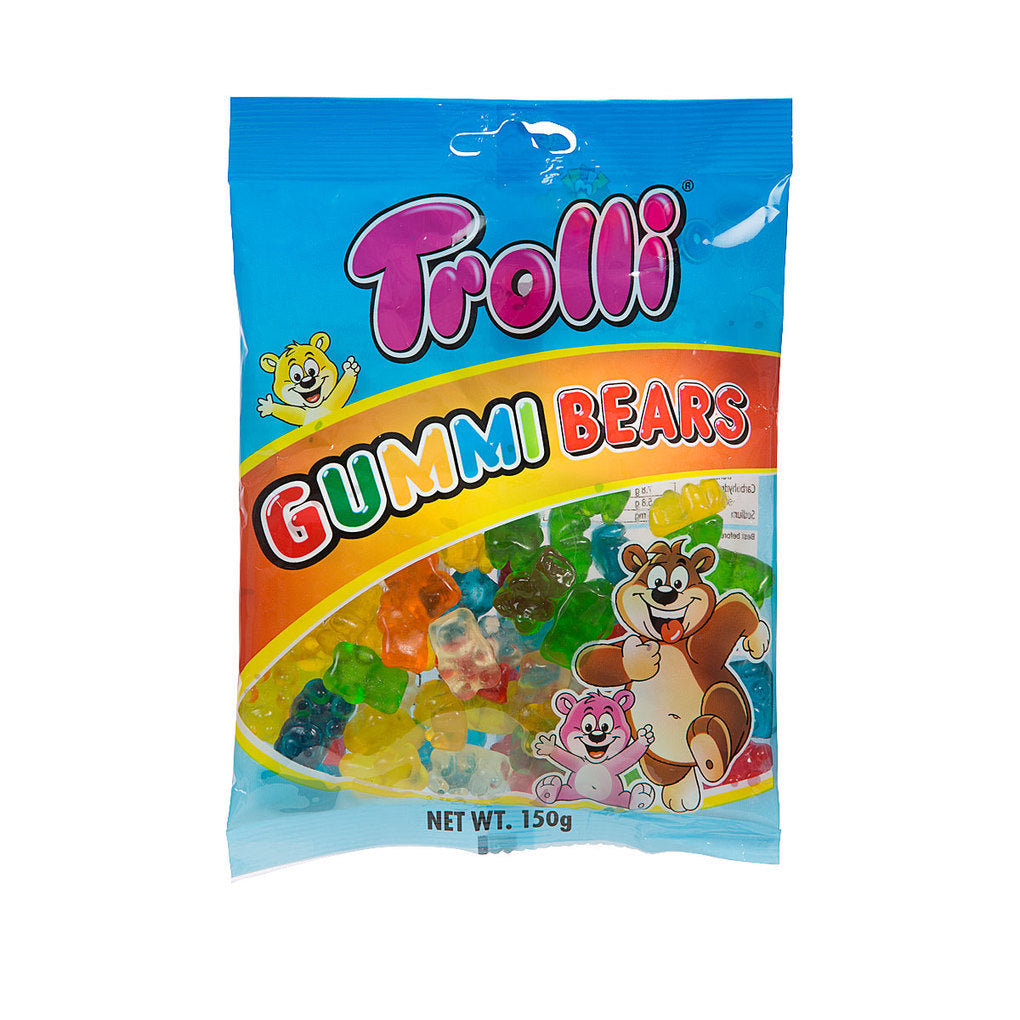 Trolli gummi Bears Bag 150g | The Reject Shop