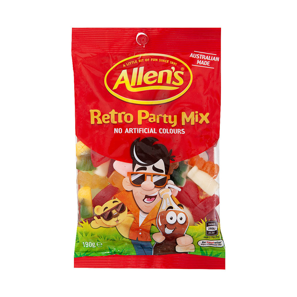 Allens Retro Party Mix Bag 190g | The Reject Shop