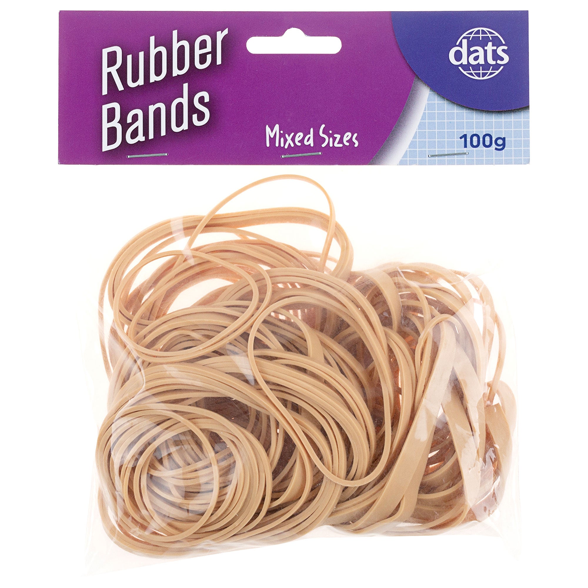 RUBBER BAND - BROWN
