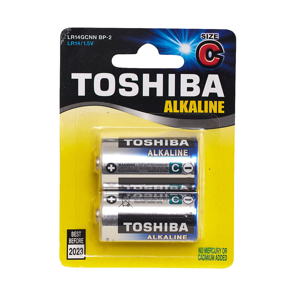 LR14 - Pack of 2 Battery Toshiba