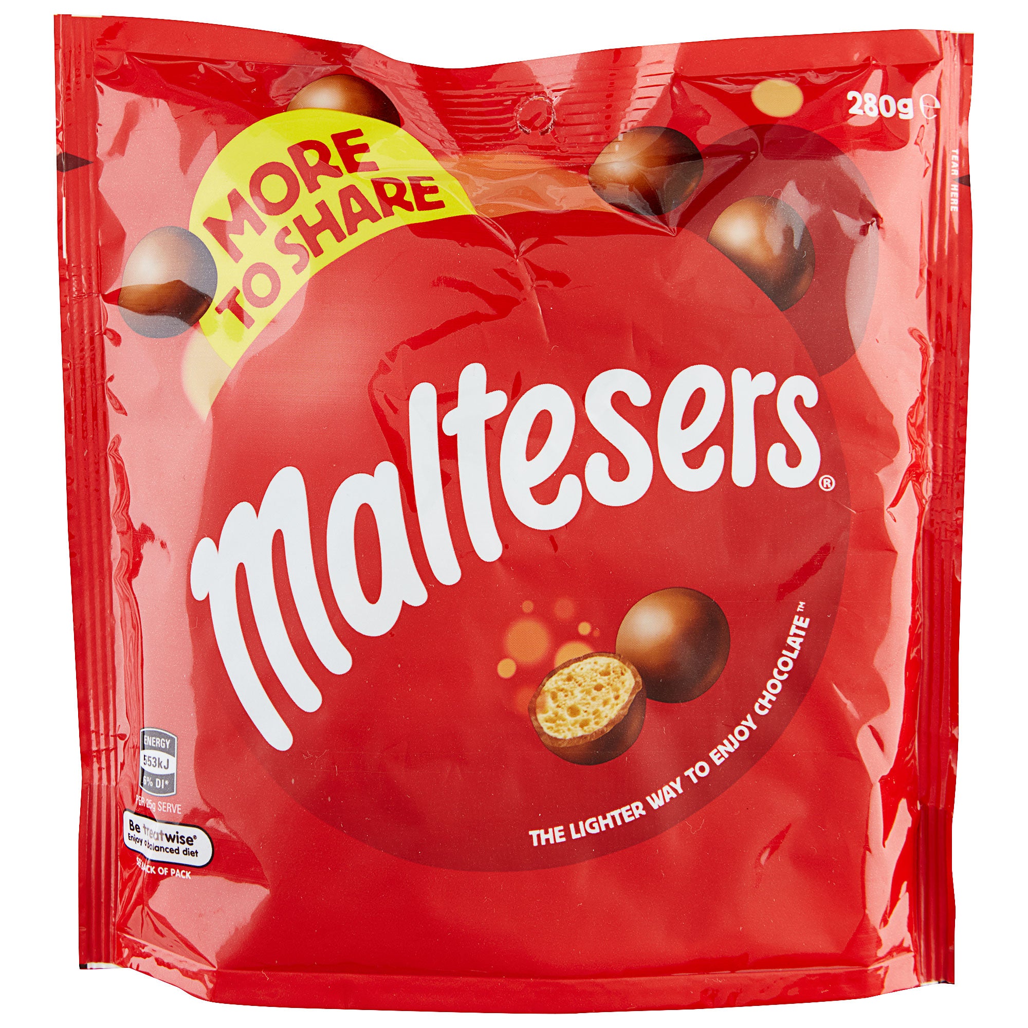 Maltesers Milk Choc Snack Party Bag 280g