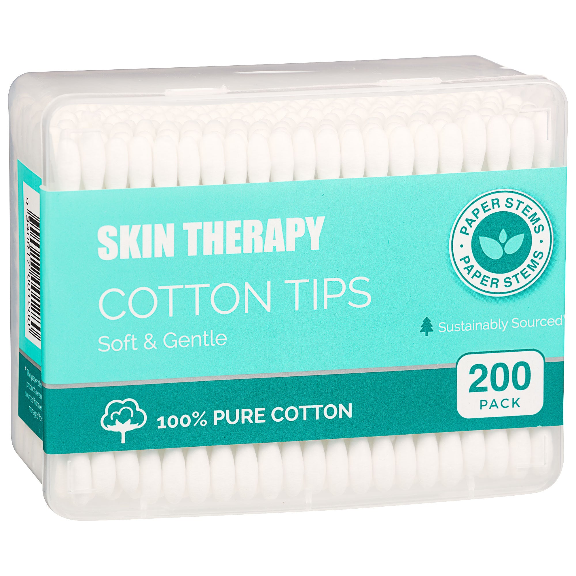 Skin Therapy Paper Stemmed Cotton Tips 200pk | The Reject Shop