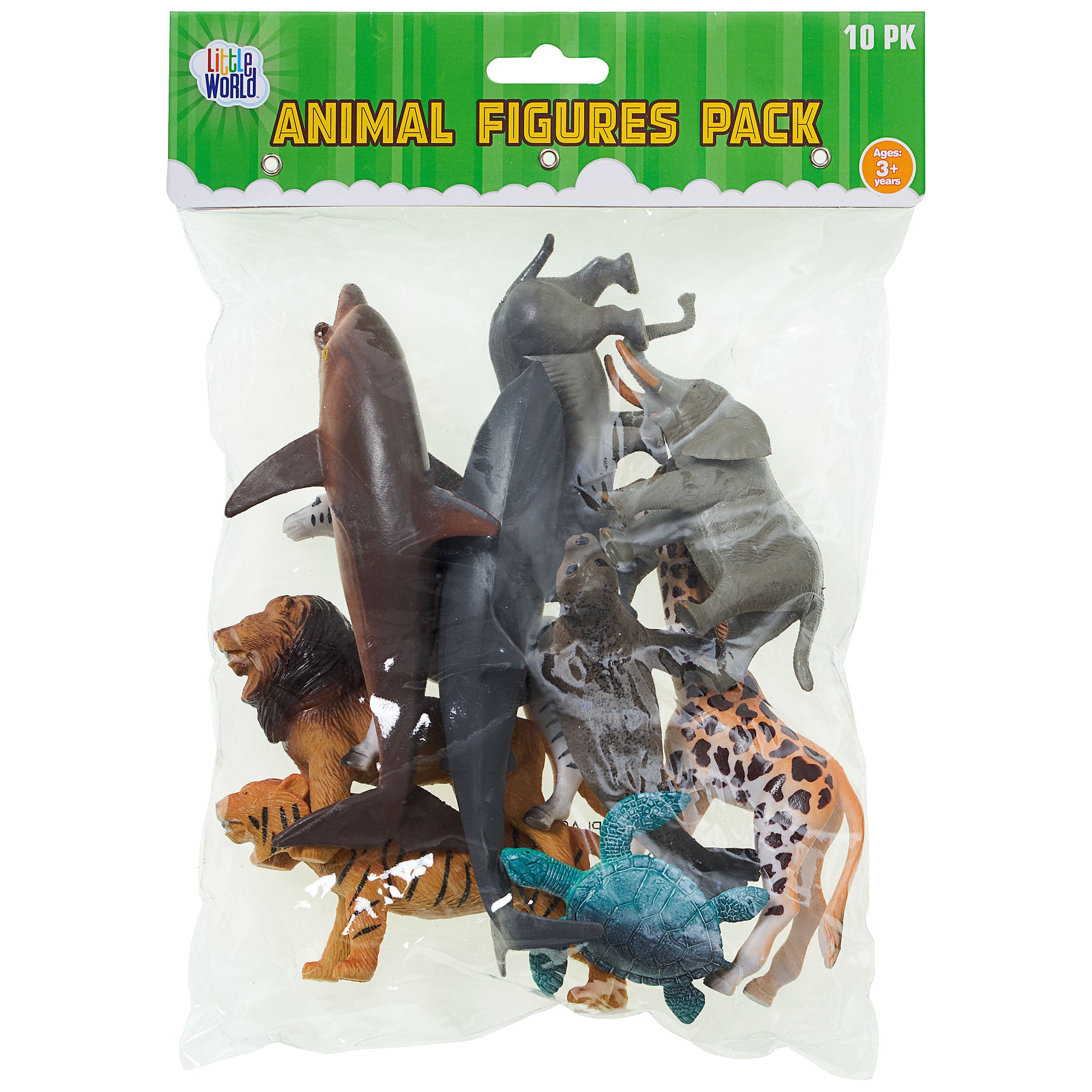 Safari Animal Figurines - Mini Animal Action Figures Replicas