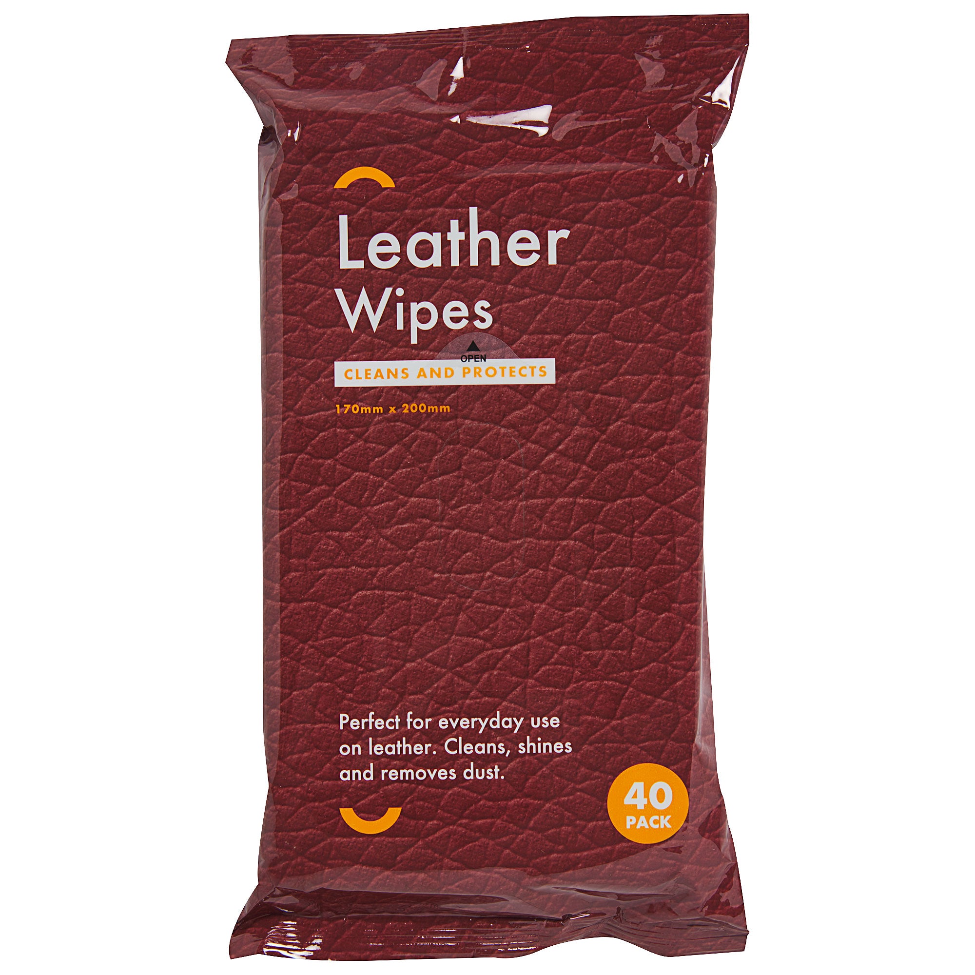 Leather Wipes 40pk