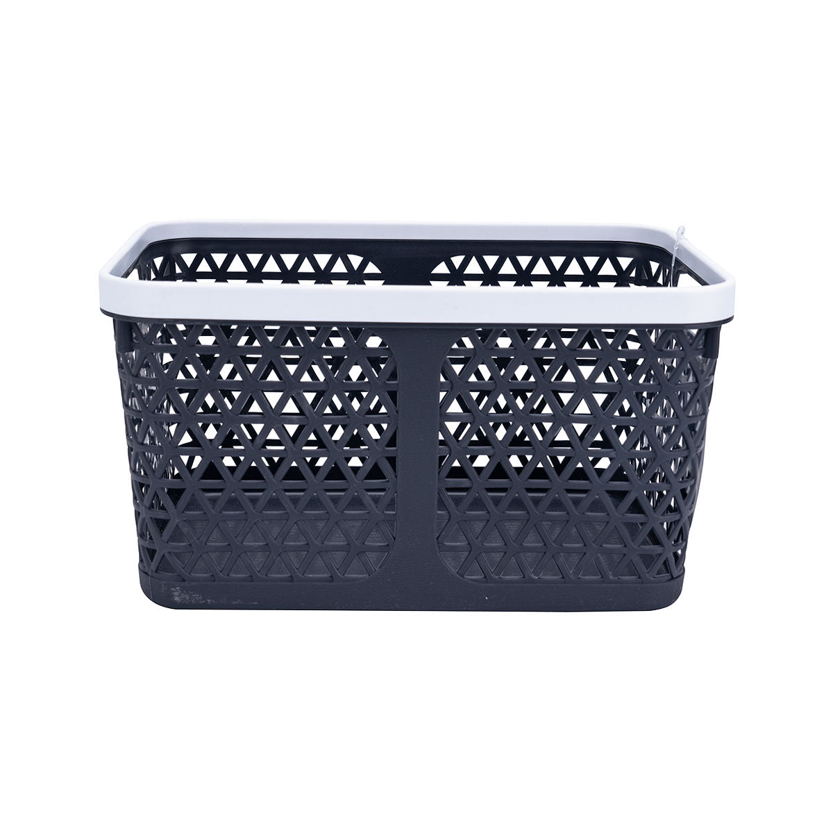 Large Rectangular Slotted Plastic Storage Baskets