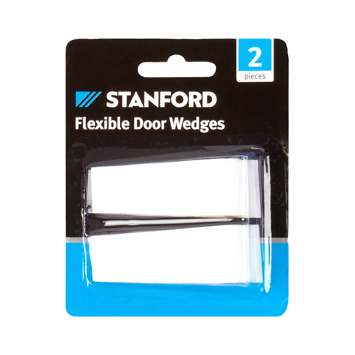 Stanford Flexible Door Wedge White 2pk | The Reject Shop