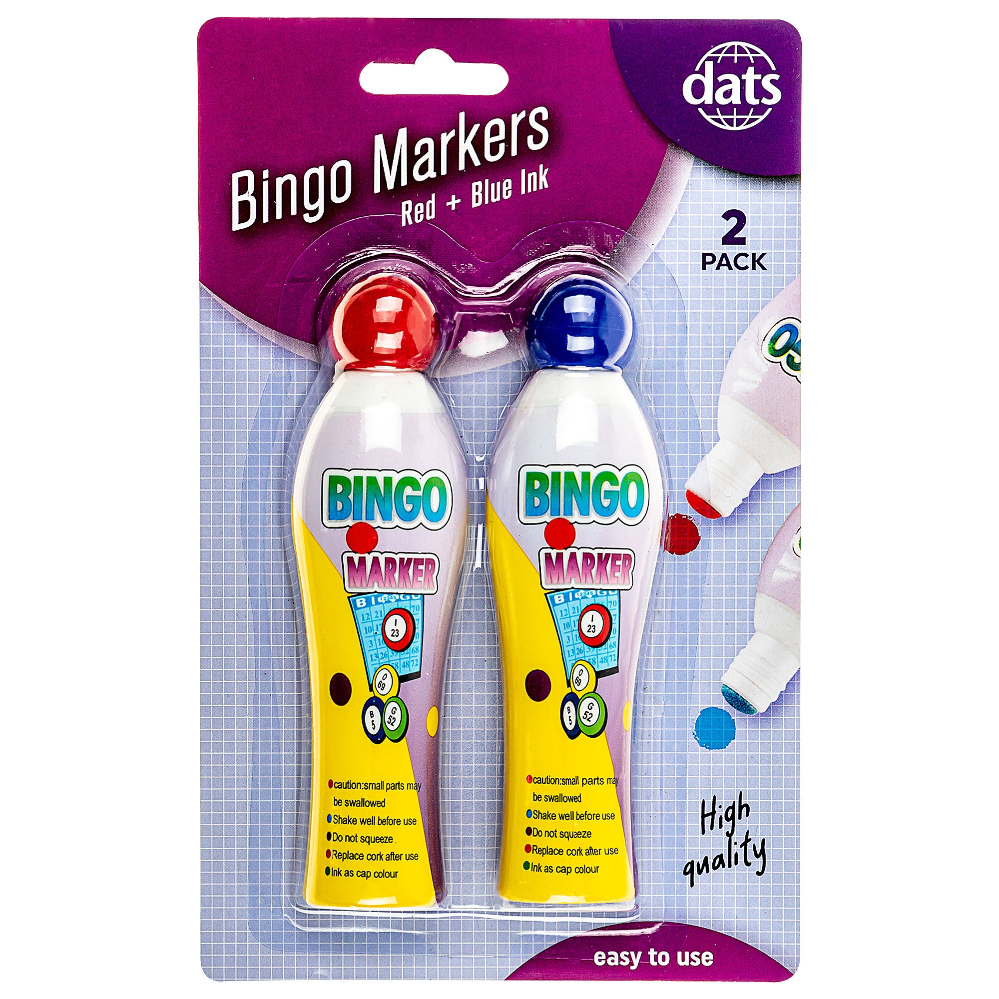 Assorted Bingo Daubers, 10-pack