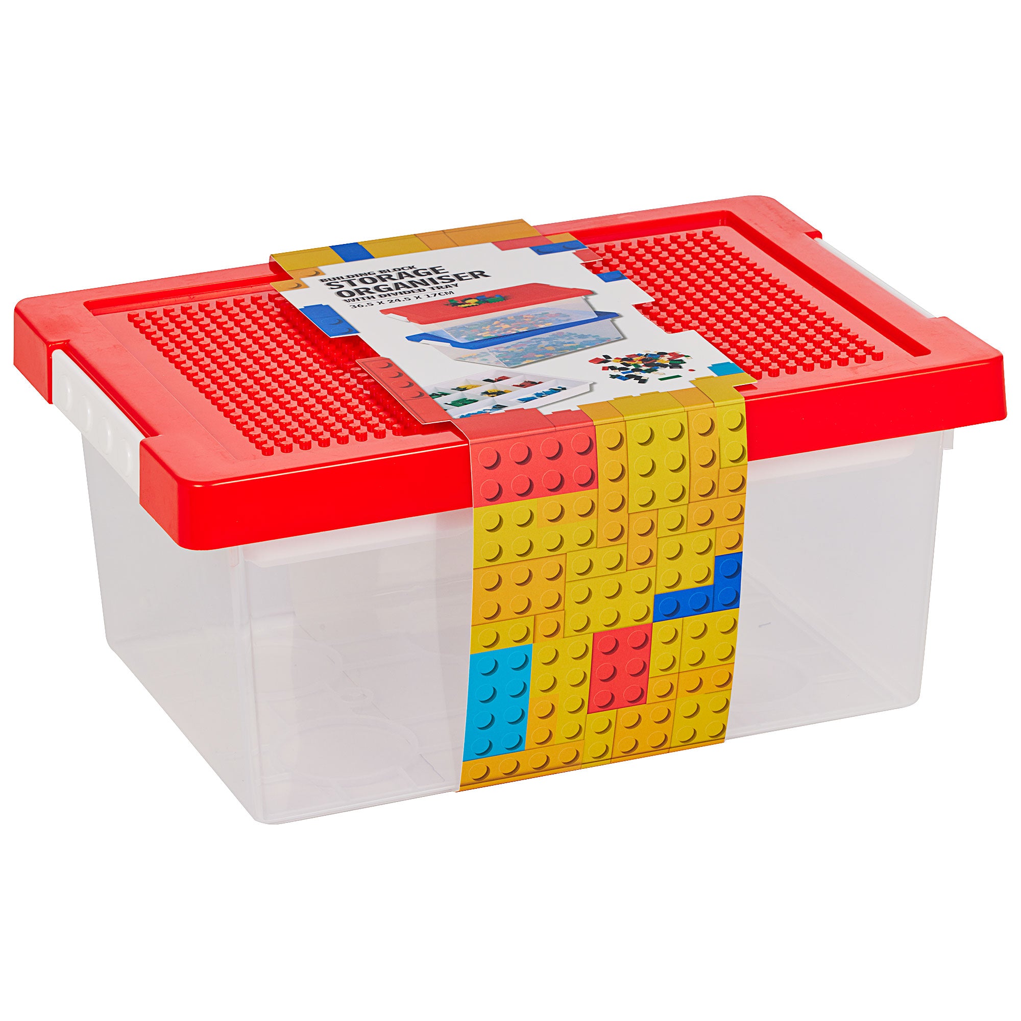 Building Block Storage Organiser Small Assorted