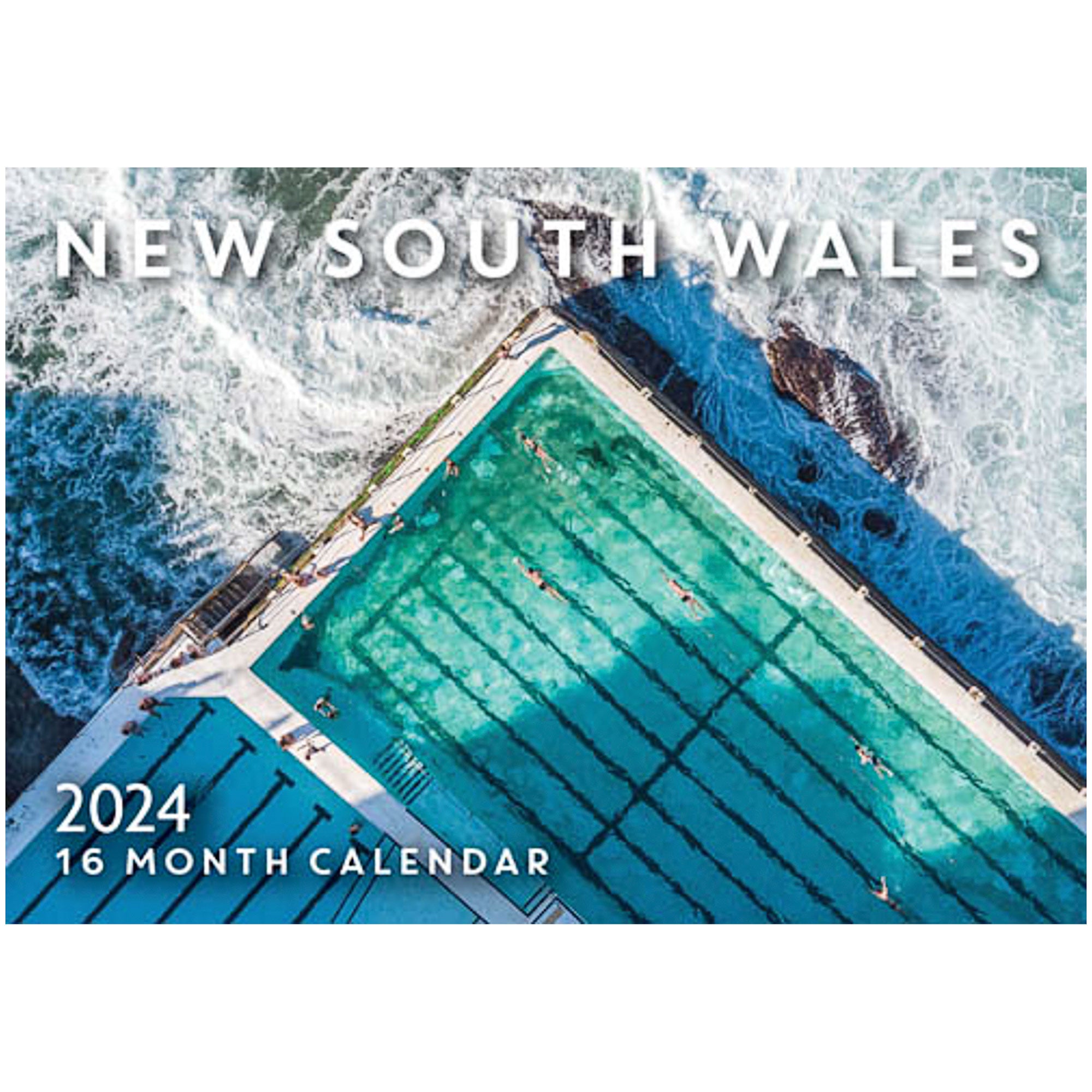 Calendar 2024 21.5x30cm NSW The Reject Shop