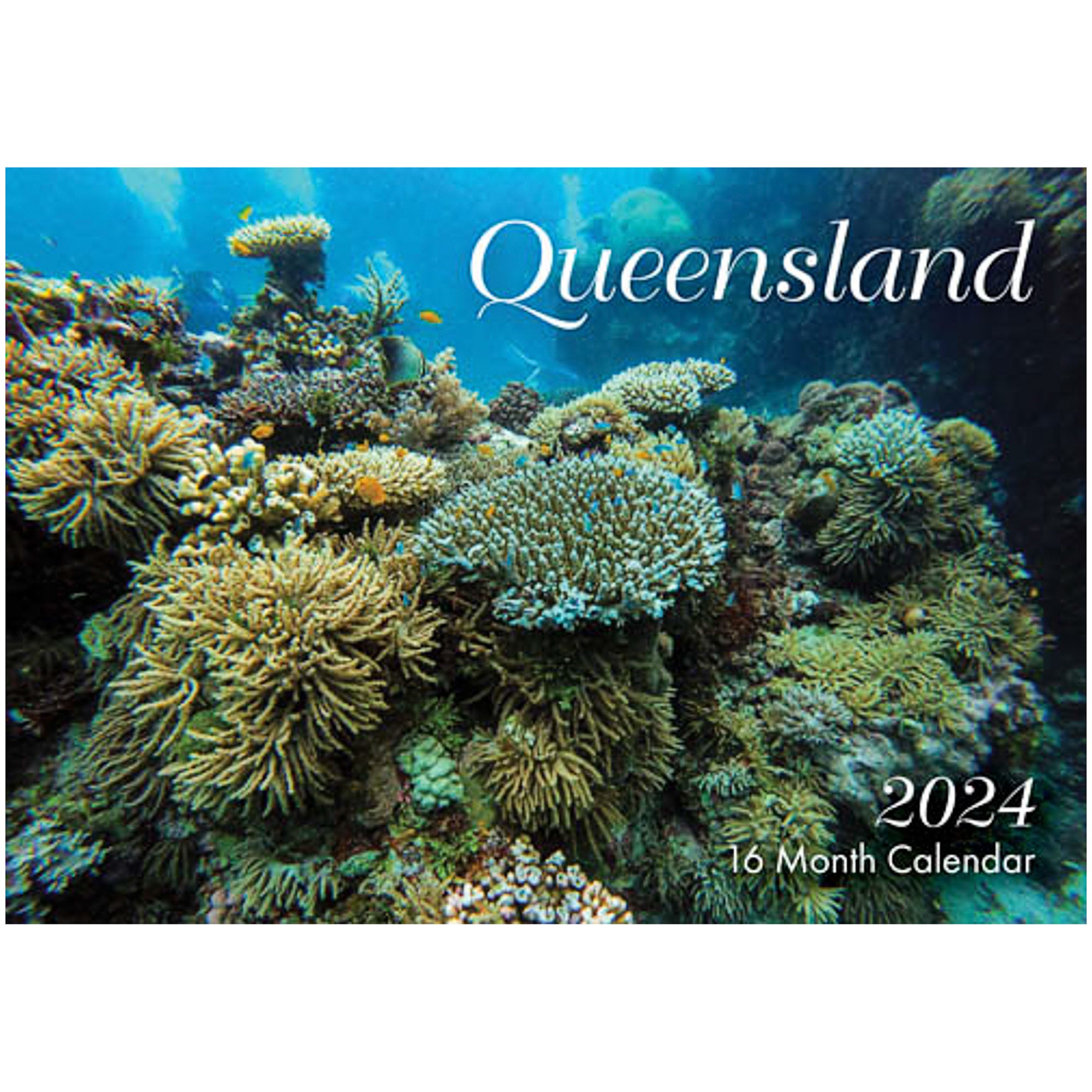 Calendar 2024 21.5x30cm QLD The Reject Shop