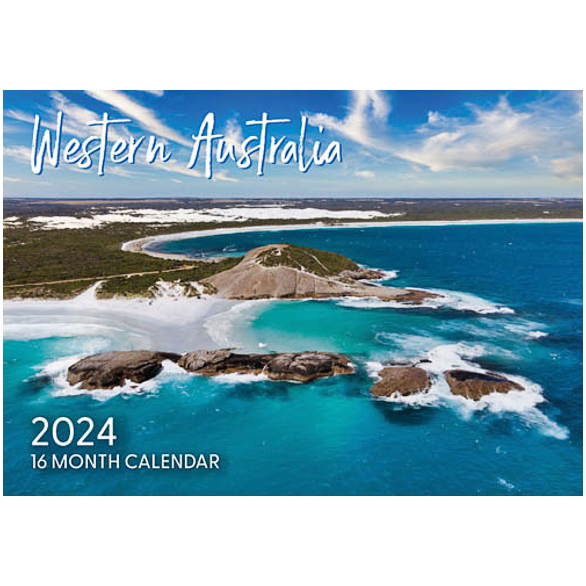 Calendar 2024 21.5x30cm WA The Reject Shop