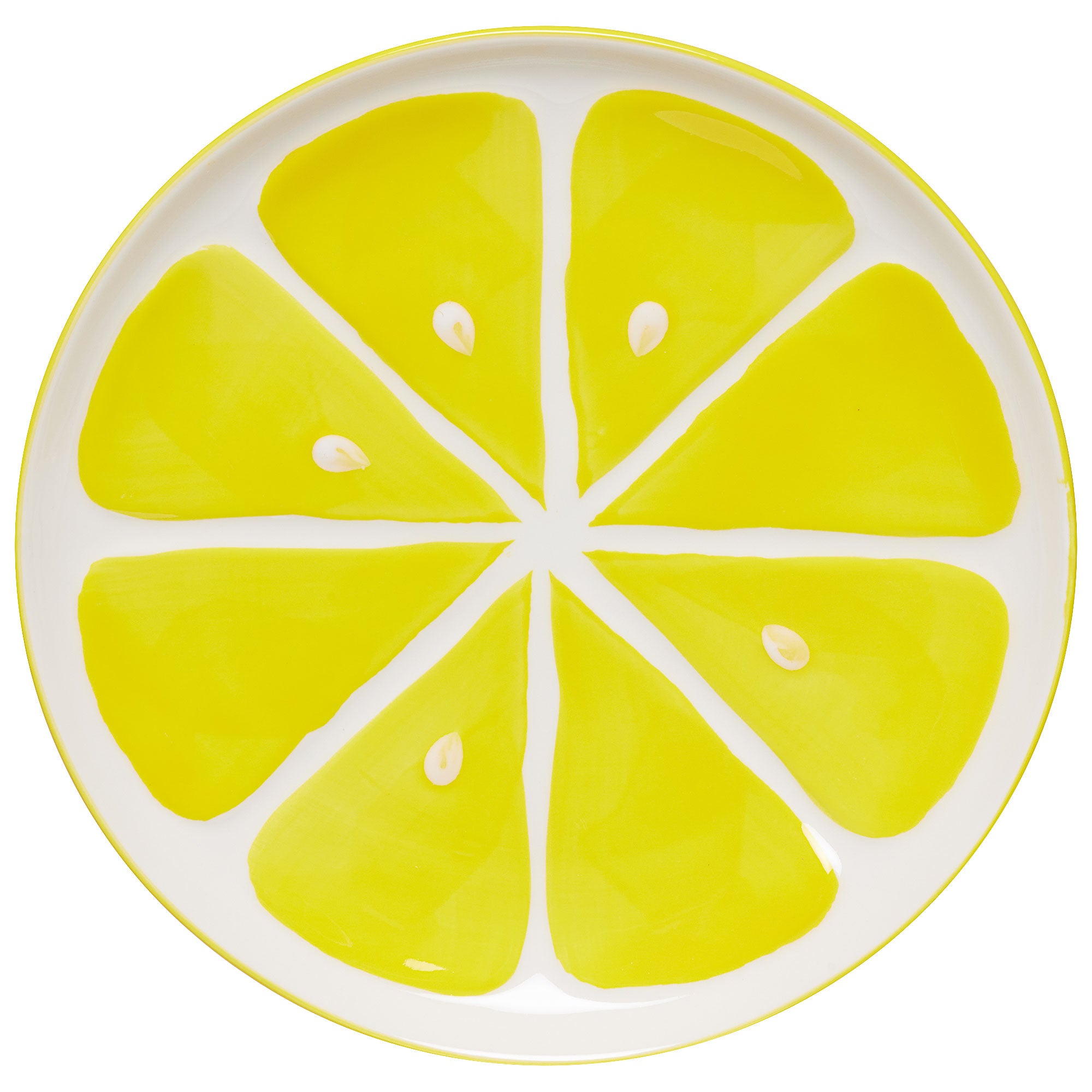 Lemon Plate 20cm | The Reject Shop