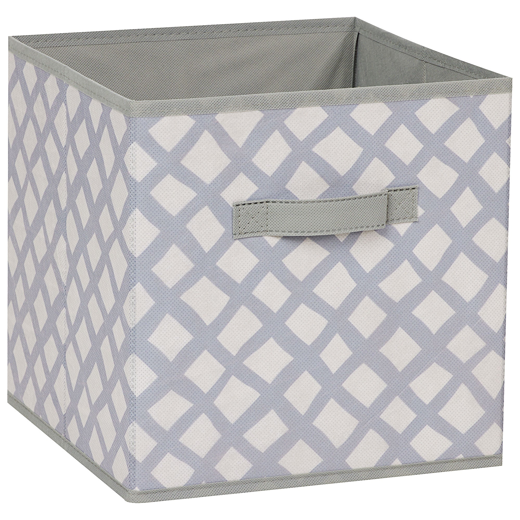 Foldable Storage Cube - Trellis 27cm | The Reject Shop