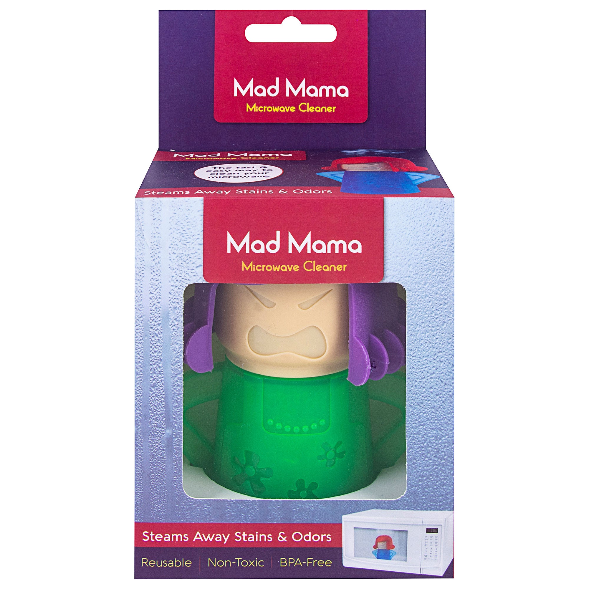 Angry Mom Microwave Cleaner - Angry Mom Mad Creay Mama Microwave