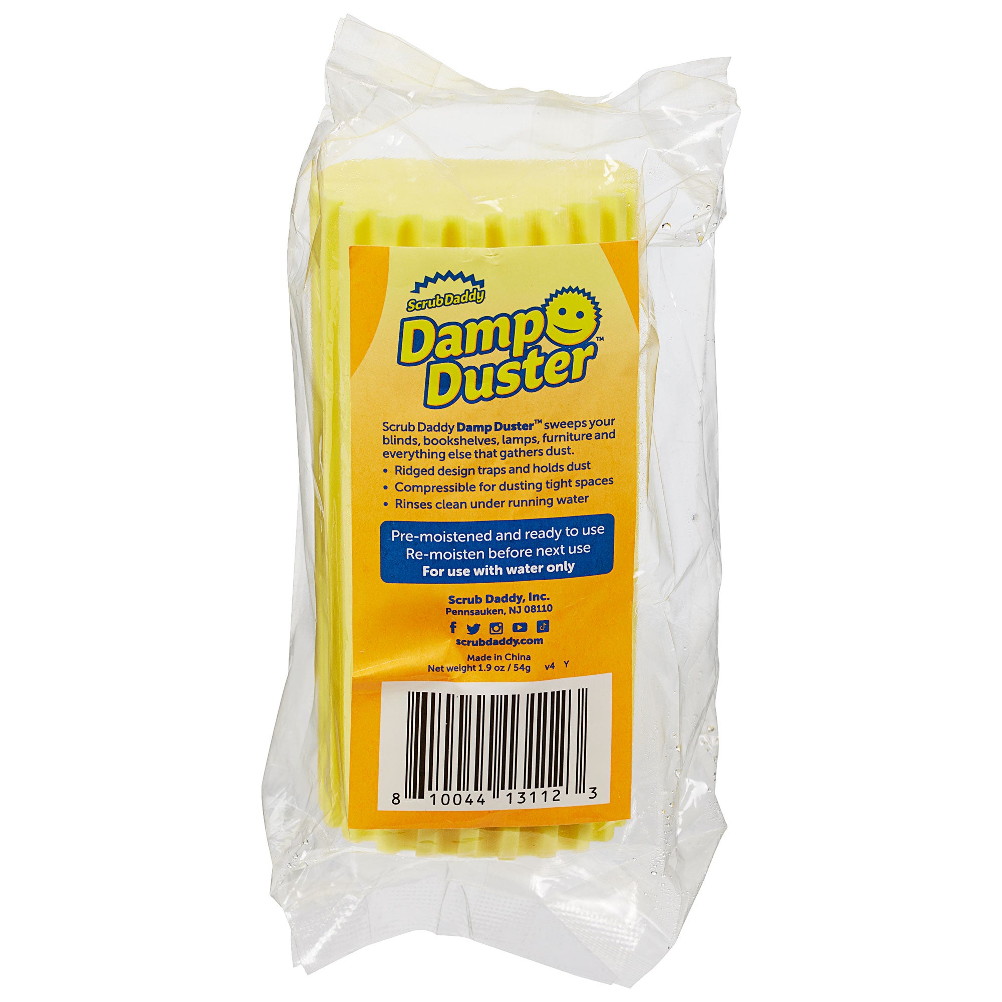 Scrub Daddy Damp Duster Yellow