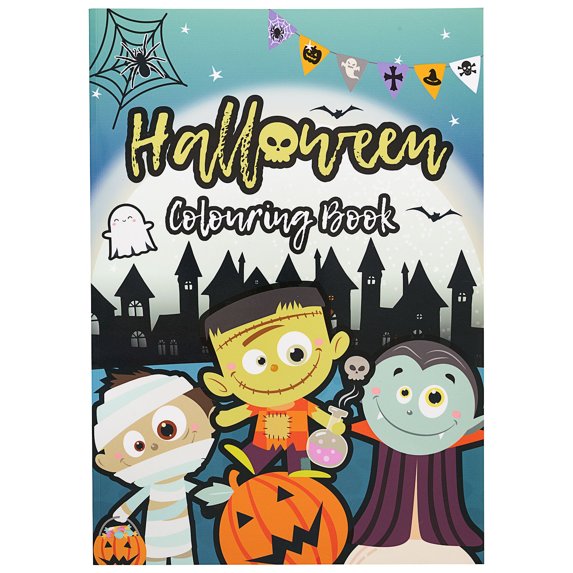 Halloween A4 Colouring Book | The Reject Shop