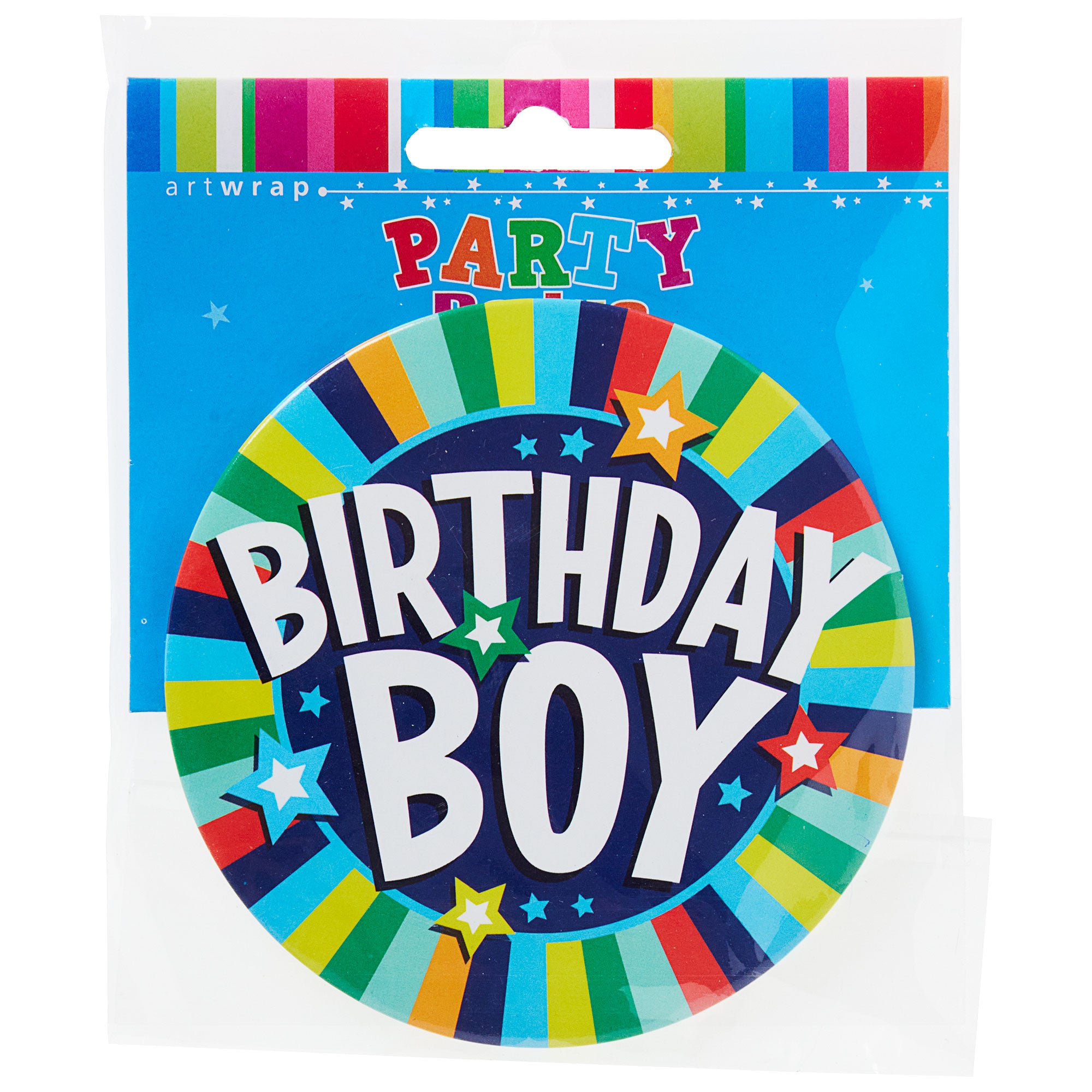 Badge Large Birthday Boy | The Reject Shop