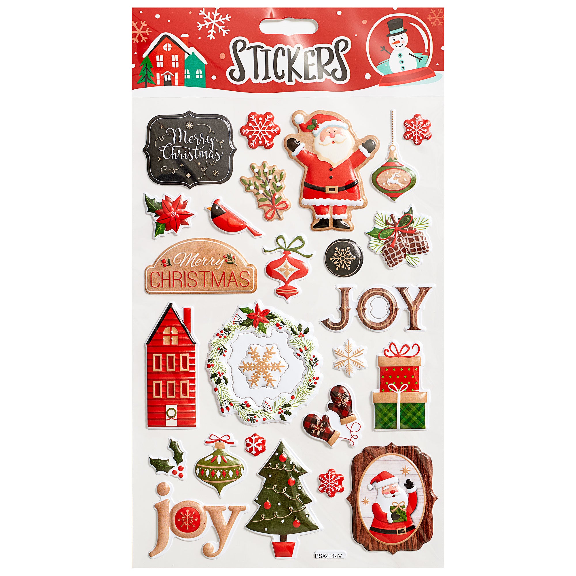 Christmas Stickers Style A | The Reject Shop