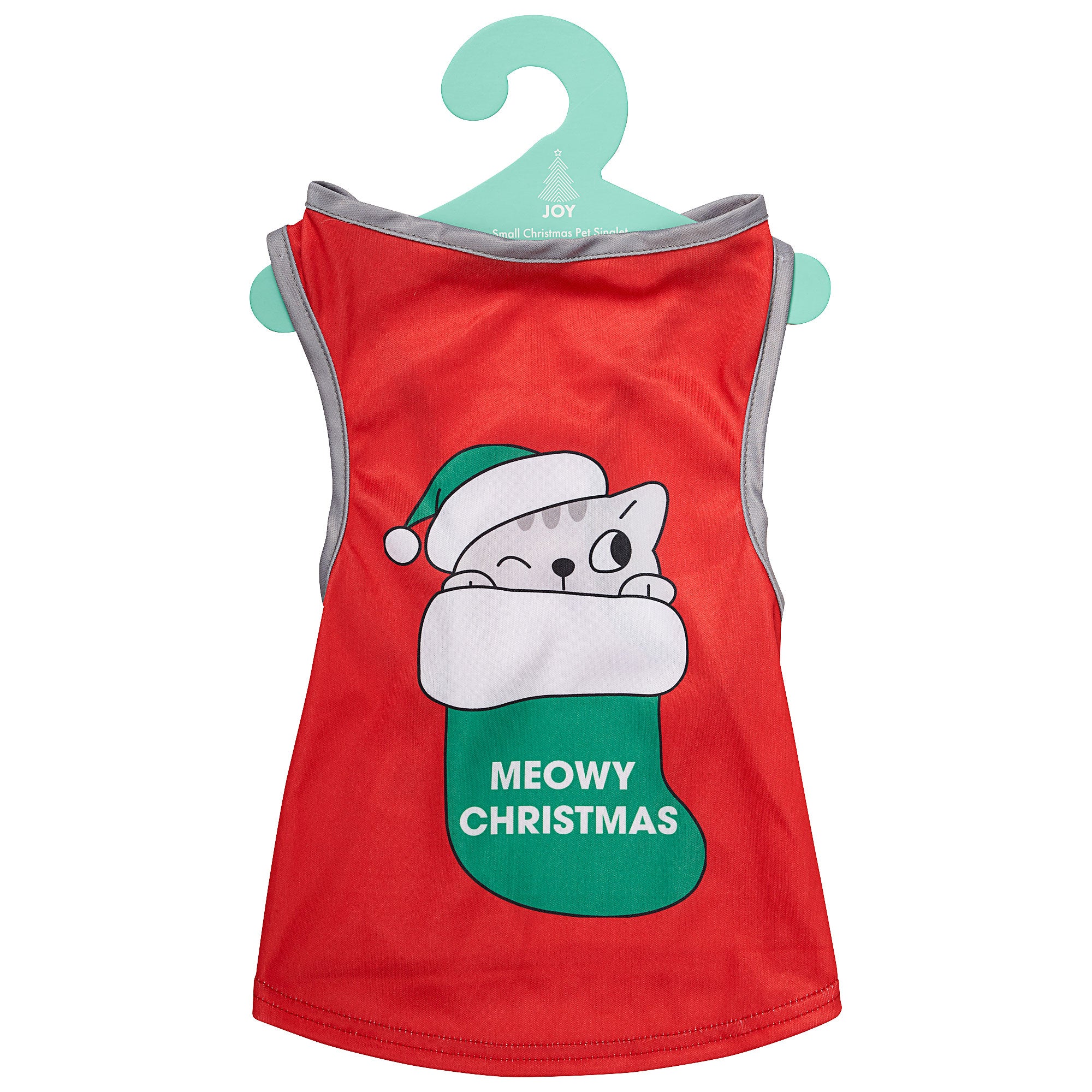 Christmas Pet Singlet Small Assorted | The Reject Shop