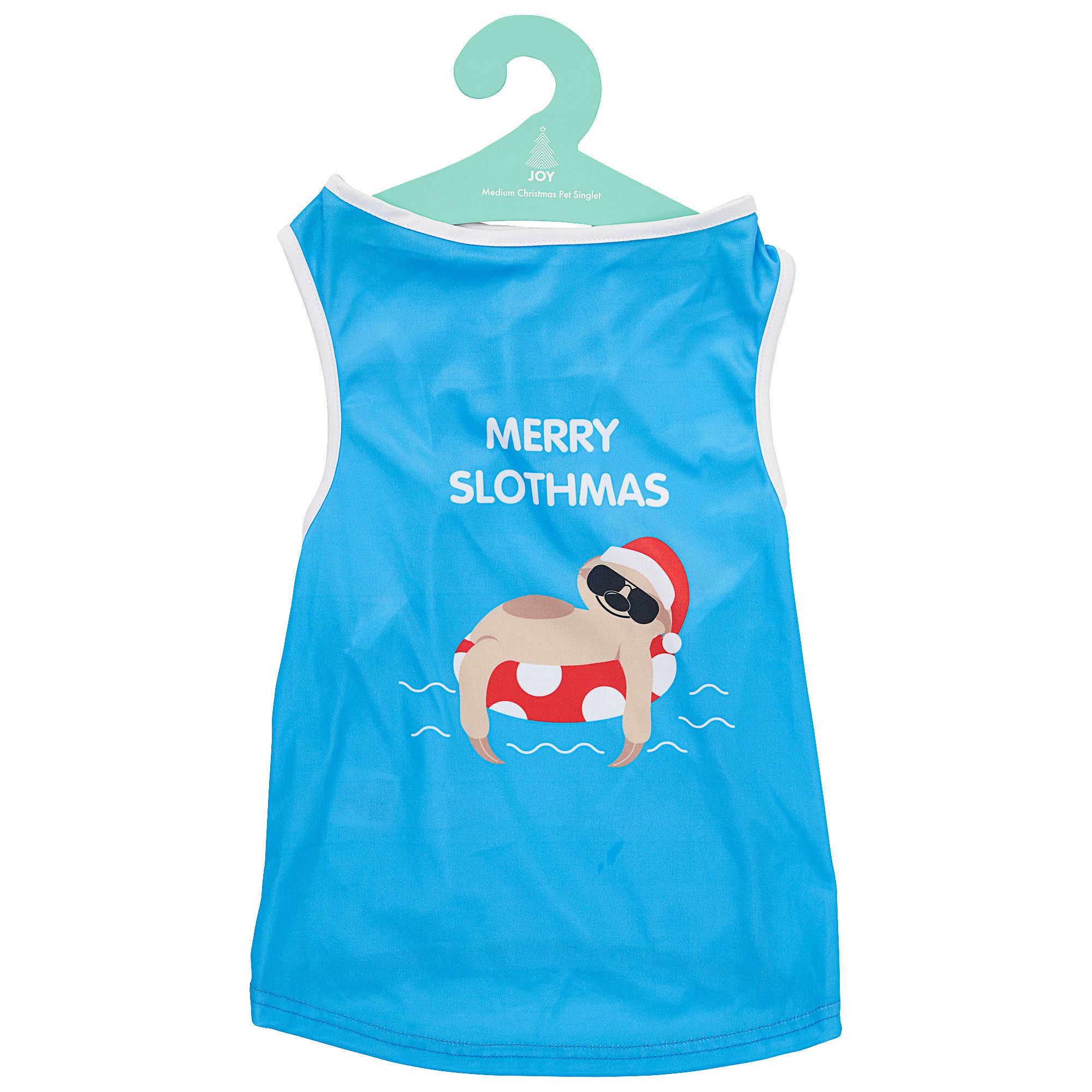 Christmas Pet Singlet Medium Assorted | The Reject Shop