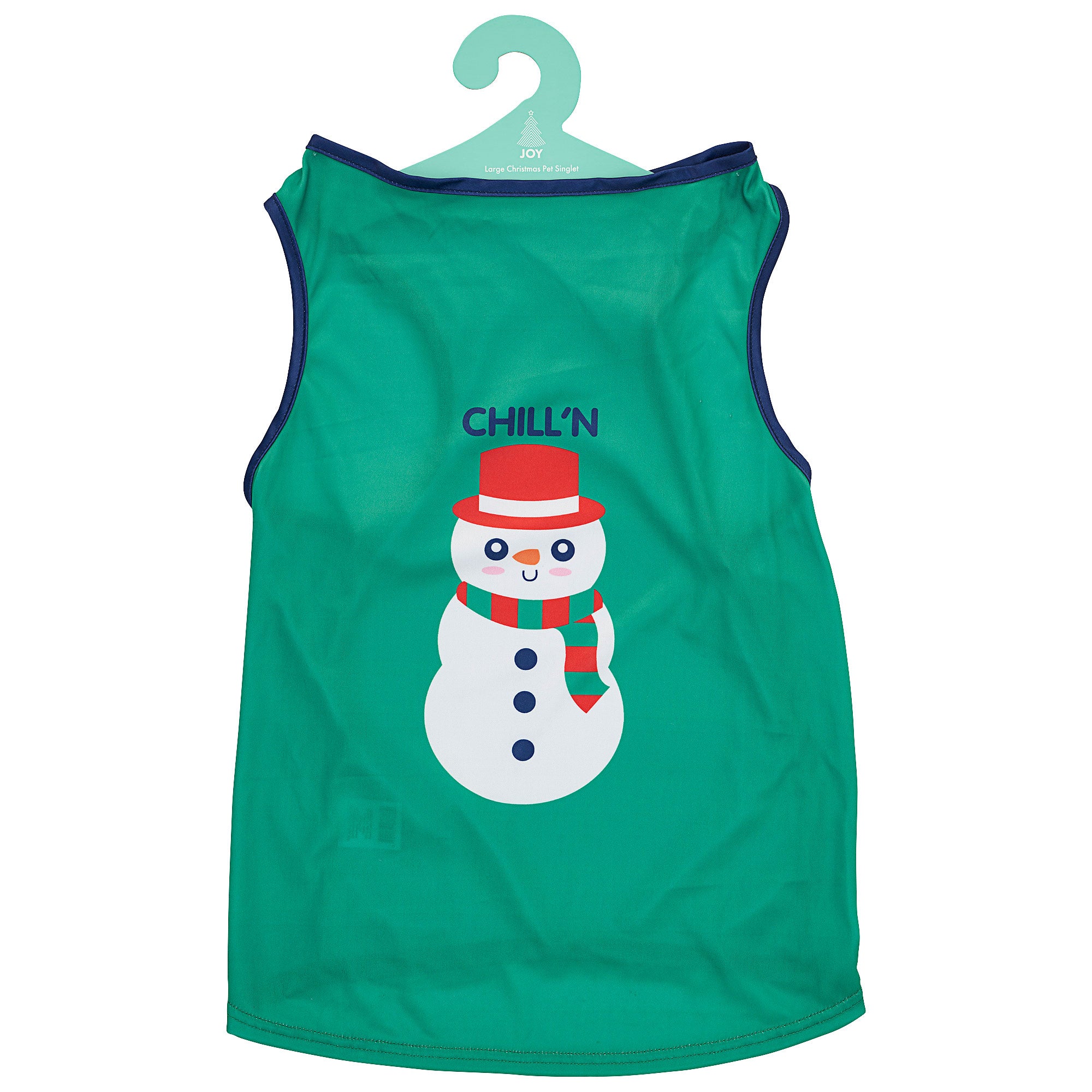 Christmas Pet Singlet Large Assorted | The Reject Shop