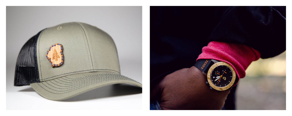 Lake Tahoe hats and watches