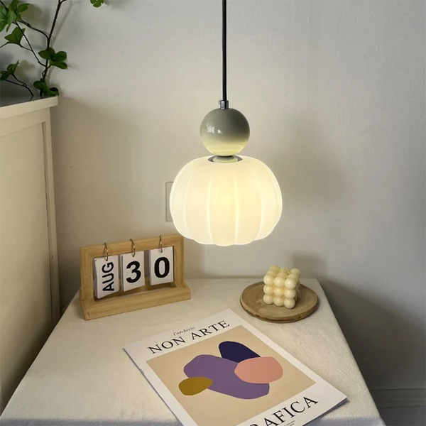 Modern Cute Pumpkin Mini Pendant Lamp