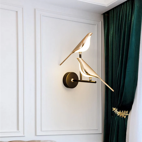 Unique Bird Wall Lamp