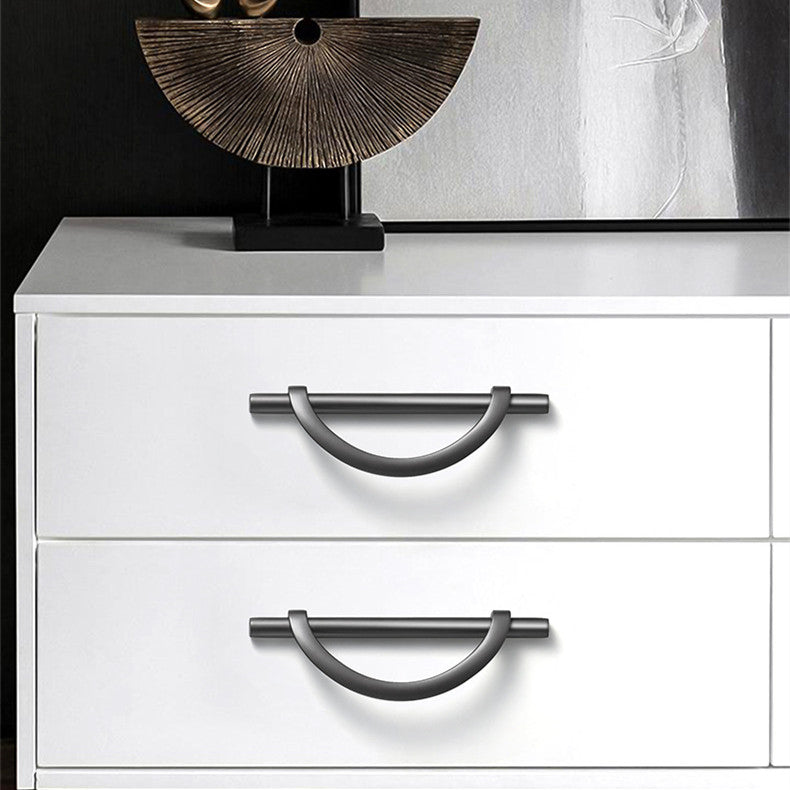 Homdiy Cabinet Knobs And Dresser Pulls Zinc Alloy Modern Minimalist