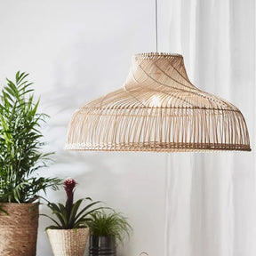 rattan lampshade