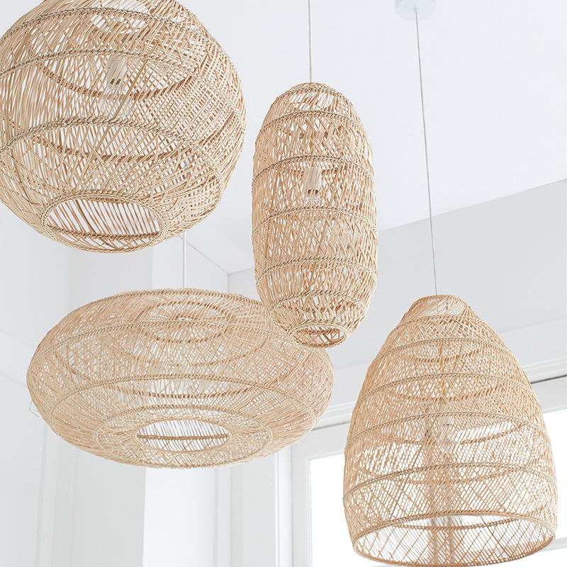 next wicker lampshade