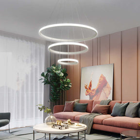 Led Pendant Lights Adjustable Shape Pendant Light For Living Room -Homdiy