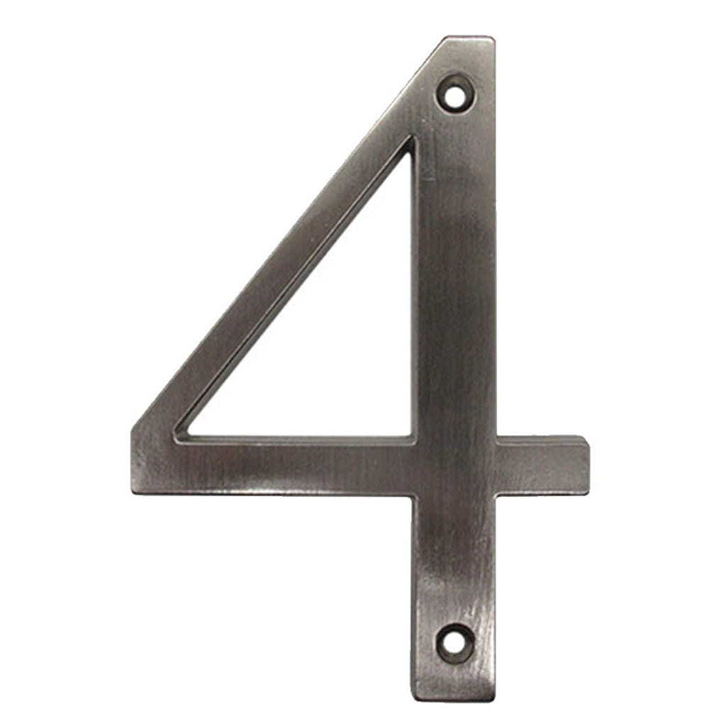 6 Inch Self-adhesive House Numbers,Stainless Steel House Number for  Outside,Big Modern House Numbers, Garden Door Address Numbers for House,  911