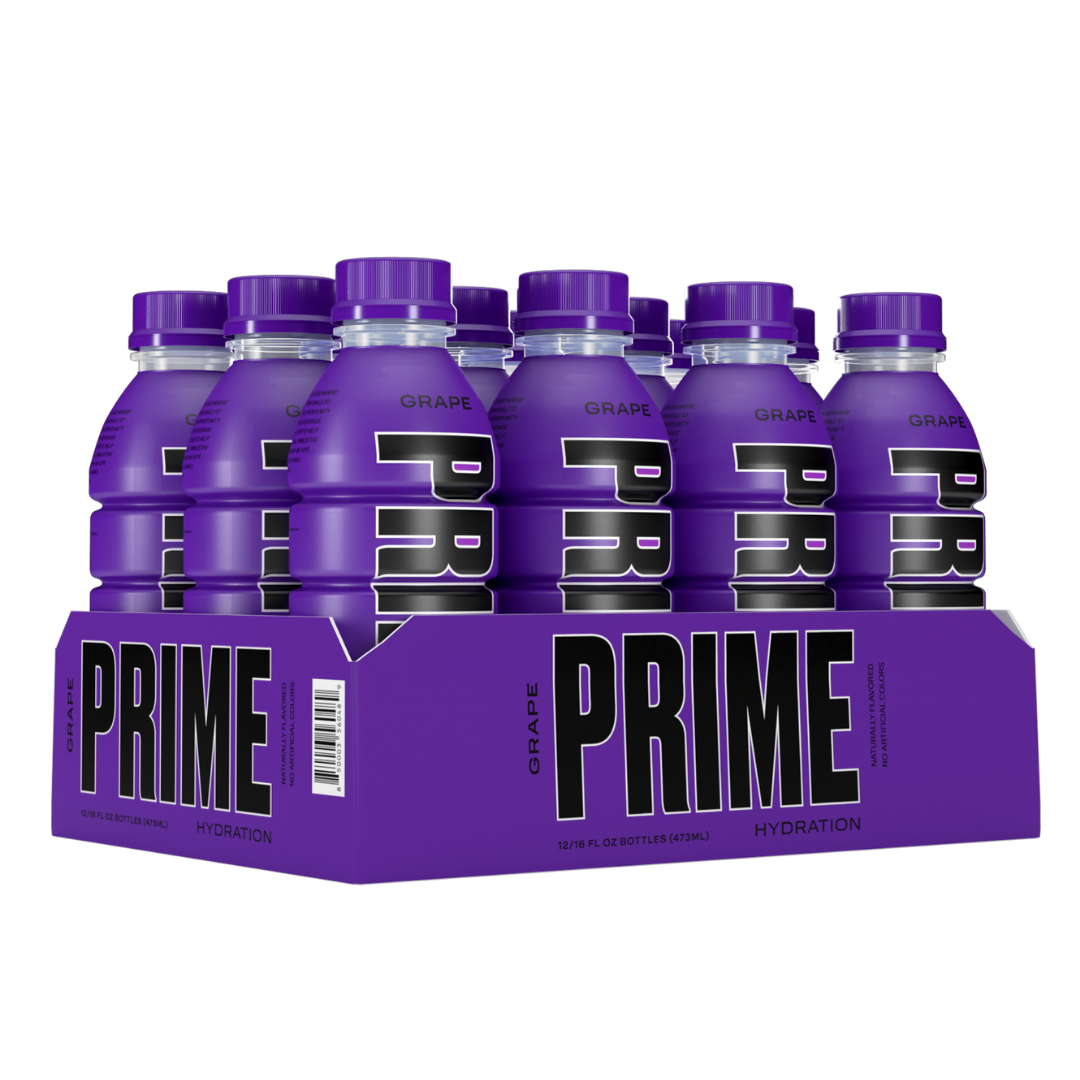 Grape Prime Hydration Drink – Gamer Fuel