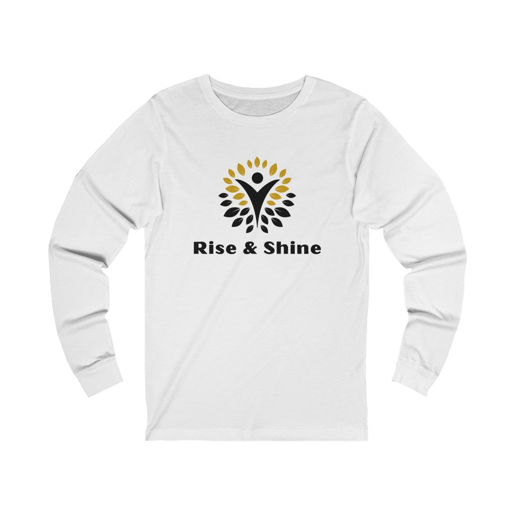 Rise & Shine - Women's Long Sleeve Performance Crew-neck Tee