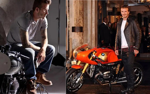 Beckham motorcycle outfits