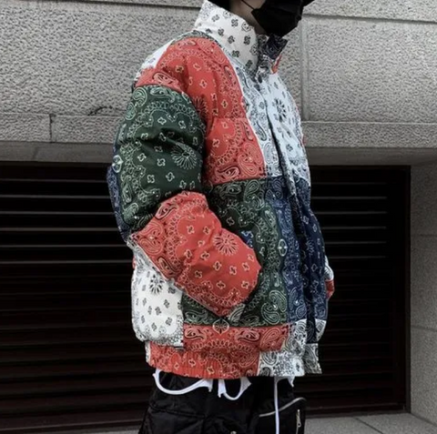 paisley winter coat