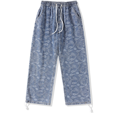 denim jeans paisley