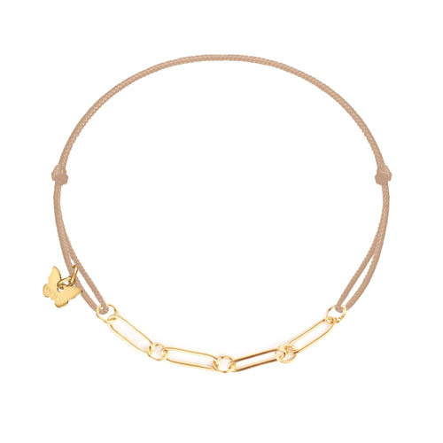 Memoire Solar Bracelet - Yellow Gold Plated – Borboleta Joaillerie