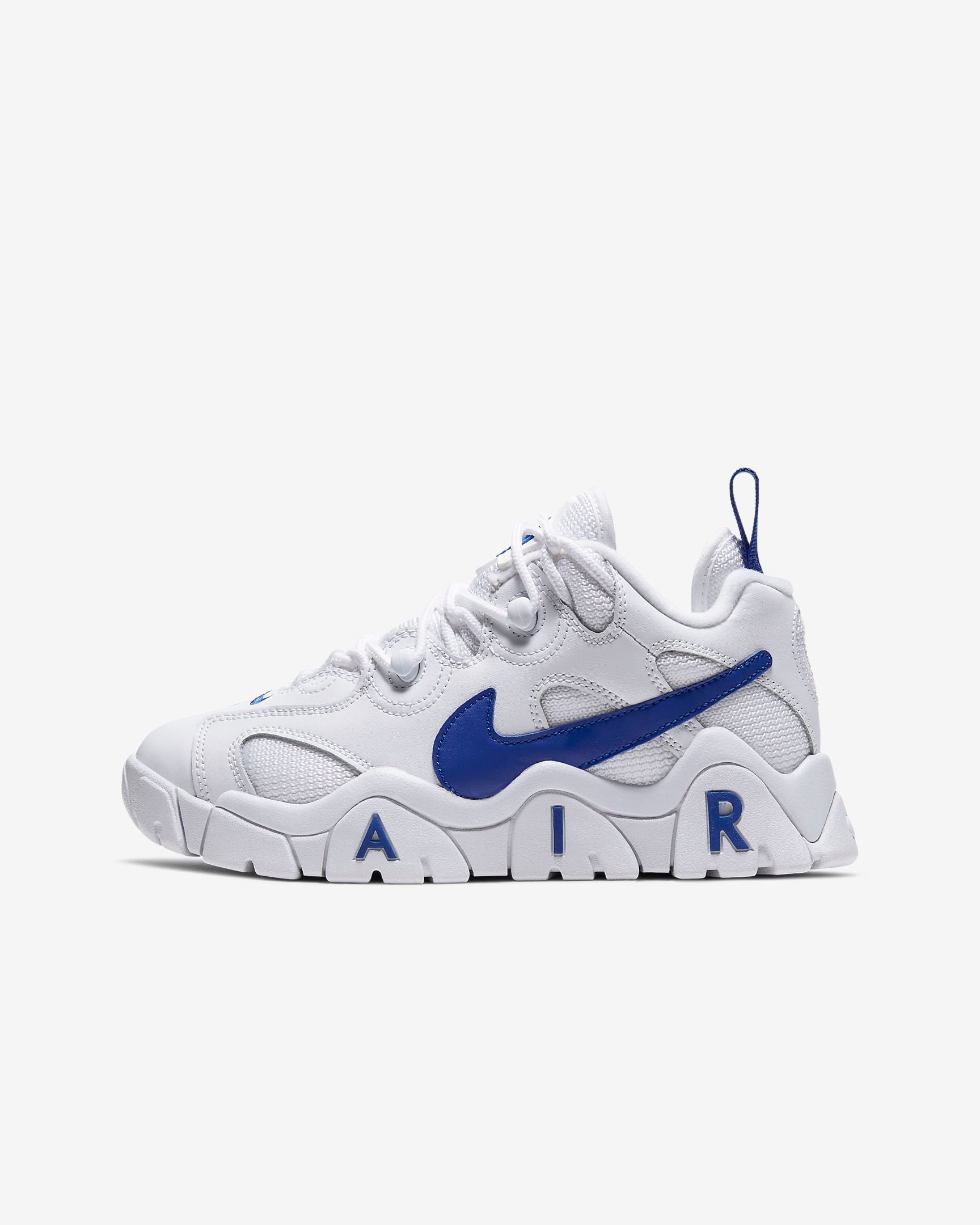 Nike Air Barrage Low - White/Hyper Blue 