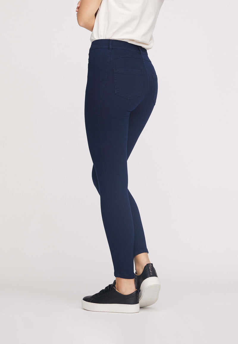LAURIE Serene 5-pocket Slim SL Trousers SLIM 49520 Dark Blue Denim